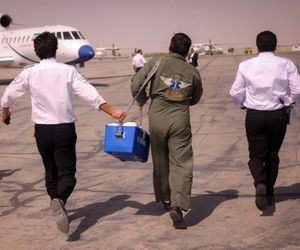 پرواز قلب اهدایی برای رسیدن به تهران 