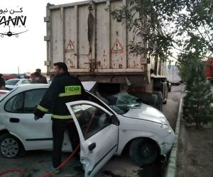 دو دانشجوی خلبانی ۲۳ و ۲۸ ساله هواپیمایی ماهان در سانحه رانندگی در کرمان جان باختند