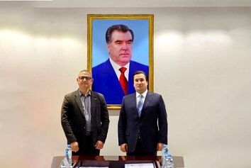 نخستین دیدار رسمی روسای سازمان هواپیمایی کشوری ایران و تاجیکستان