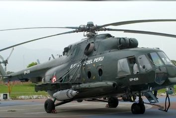 سقوط بالگرد نظامی Mi-17 در پرو با ۱۵ کشته