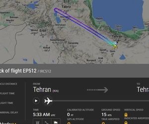 بازگشت پرواز تهران به استانبول آسمان به مبدا