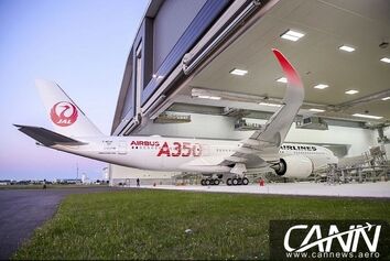 اولین A350XWB خطوط هوایی ژاپن 