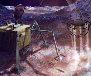 ربات جهنده سیارات یخی را کشف می‌کند