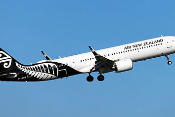 برخورد پرندگان با هواپیمای مسافربری ایر نیوزیلند