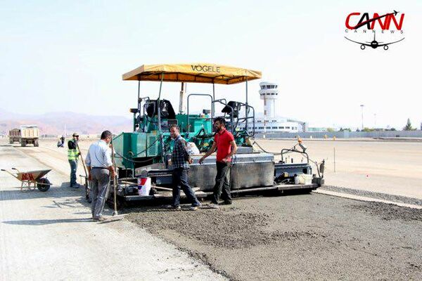 پروژه توسعه اپرون فرودگاه تبریز در مسیر پیشرفت