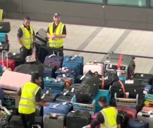 هرج و مرج در فرودگاه هیترو لندن در پی بروز نقص فنی در سامانه توزیع بار 