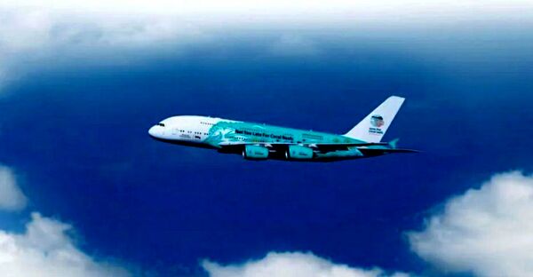اولین ایرباس A380 جمهوری دومنیکن