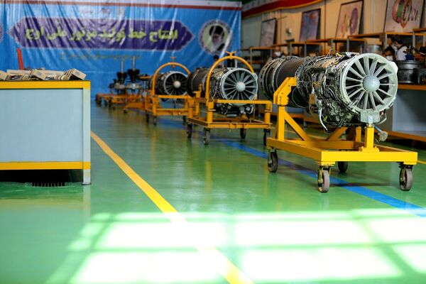 افتتاح خط تولید موتور توربوجت ملی "اوج"