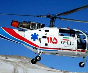 پرواز بالگرد اورژانس برای نجات جان مادر باردار دزفولی
