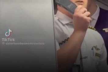 خلبان دلتا با یک پیام ساده، آرامش را به پرواز بازگرداند