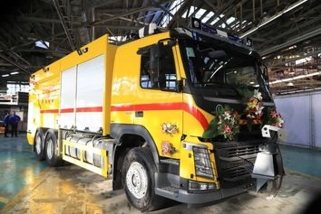 ۲۵ و ۳۵ درصد دو خودروی آتش نشانی تولید داخل است