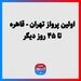 اولین پرواز تهران - قاهره تا ۴۵ روز دیگر