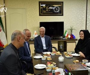 دیدار روسای سابق و کنونی ایران ایر 