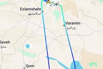 بازگشت فوکر ۱۰۰ "کیش‌ایر" به مهرآباد به دلیل نقص فنی