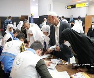 استقرار تیم سنجش سلامت حجاج در فرودگاه شیراز