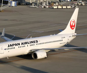 ترکیدن لاستیک هواپیمایی در فرودگاه ژاپن

