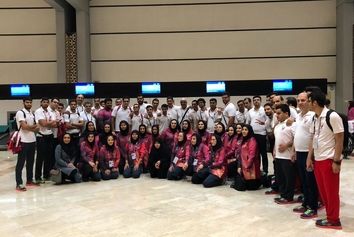 بازگشت کاروان بازی های پارآسیایی  از جاکارتا