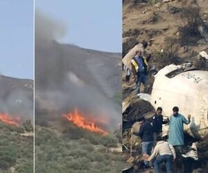 هواپیمای سقوط‌کرده در افغانستان متعلق به مراکش است