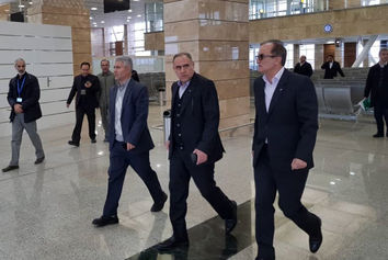 بازدید امیرمکری از پروژه‌های فرودگاهی آماده افتتاح در اردبیل