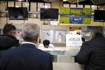 توضیحات فرودگاه مهرآباد درباره علت خرابی مانیتورهای فرودگاه 