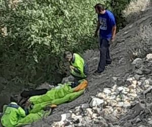 سقوط دختر چترباز در حوالی جنت‌آباد