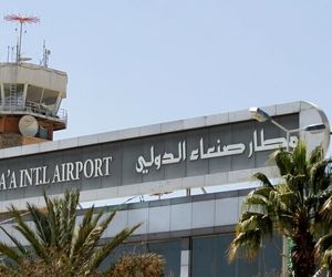 فرود هواپیمای حامل کمک‌های پزشکی سازمان ملل در فرودگاه صنعا