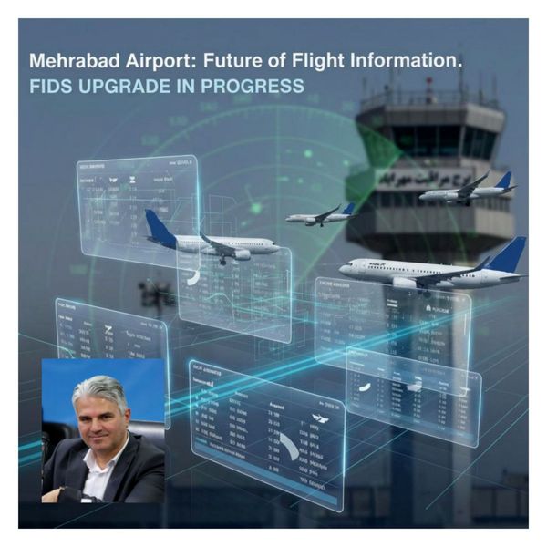 سامانه جدید اعلان پرواز مهرآباد به بهره‌برداری رسید