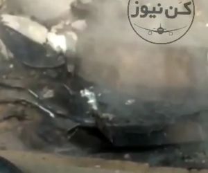 سه فوتی در سانحه سقوط هواپیمای جنگی در تبریز