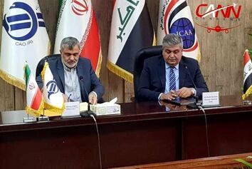 ایران و عراق تفاهمنامه افزایش همکاری های هوانوردی امضا کردند
