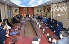 دیدار خانم دکتر شرفبافی؛ سرپرست جدید شرکت هواپیمایی کیش با معاونین و مدیران