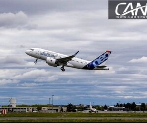 انجام اولین پرواز ایرباس A319neo با موتورهای P&W