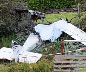دو کشته بر اثر سقوط یک هواپیمای فوق سبک
