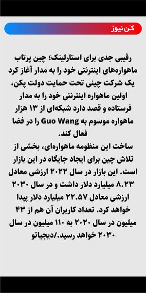 رقیبی جدی برای استارلینک؛ چین پرتاب ماهوارههای اینترنتی خود را به مدار آغاز کرد