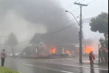 سقوط هواپیمای سبک در برزیل