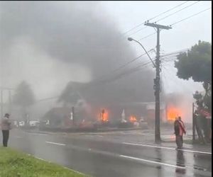 سقوط هواپیمای سبک در برزیل