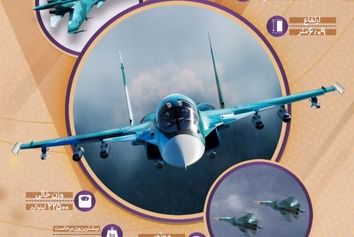 تحویل جدیدترین جنگنده‌های بمب‌افکن سوخو-34 به وزارت دفاع روسیه