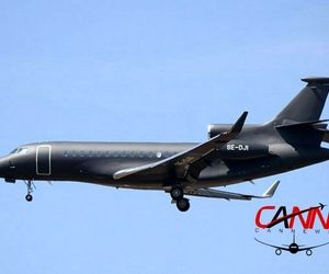 برخورد صاعقه با هواپیمای حامل هری و مگان 