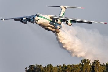 پرواز ایلیوشین‌ها تا خاموشی کامل آتش جنگل الیت ادامه دارد