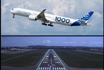 فرود و صعود خودکار یک هواپیمای مسافربری