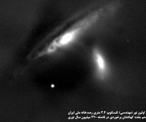 تلسکوپ ۳.۴ متری ایران بالاخره چشم بر آسمان گشود