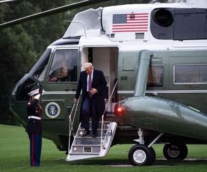 بروز اختلال در ترافیک هوایی فرودگاه واشنگتن در پی پرواز بالگرد ترامپ