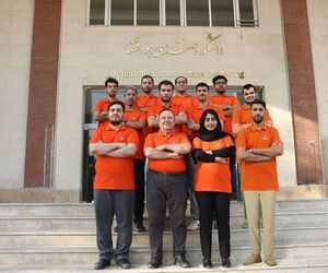 طراحی یک پرنده آتش‌نشان ایرانی