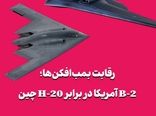 رقابت پنهانکارها؛ B-2 آمریکا در برابر H-20 چین