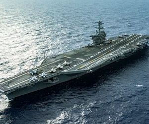 ملوان ناو هواپیمابر جرج واشنگتن در دریا ناپدید شد