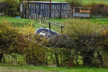 مرد ۷۰ ساله در سقوط بالگرد در شمال انگلیس جان باخت