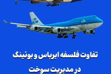 تفاوت فلسفه ایرباس و بوئینگ در مدیریت سوخت