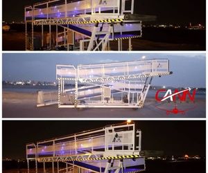 ساخت و استفاده از پله های شیب رو هواپیما در فرودگاه های ایران برای اولین‌بار