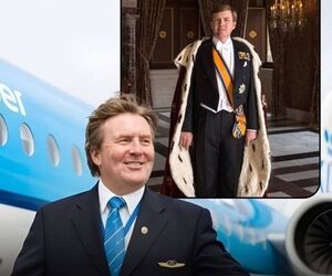 پادشاه هلند؛ کمک‌خلبان پنهان KLM برای بیش از دو دهه
