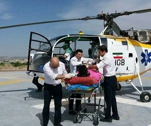 ۱۵۰ میلیون تومان هزینه هر سورتی پرواز بالگرد اورژانس