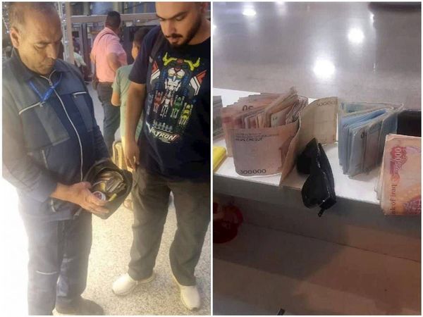 کارگر خدماتی فرودگاه مشهد کیف پول یک میلیاردی را به زائر خارجی بازگرداند